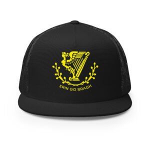 Erin go bragh printed trucker cap