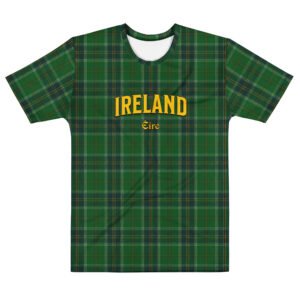 Ireland green tartan t-shirt