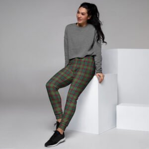 Mayo tartan women's joggers