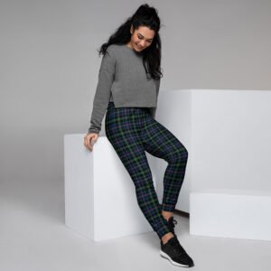 Offaly tartan women's joggers