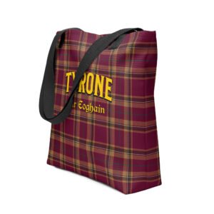 Tyrone tartan tote bag