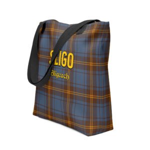 Sligo tartan tote bag
