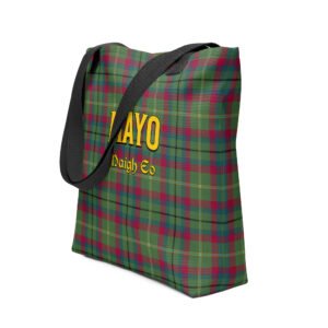 Mayo tartan tote bag