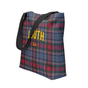 Louth tartan tote bag