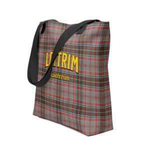 Leitrim tartan tote bag