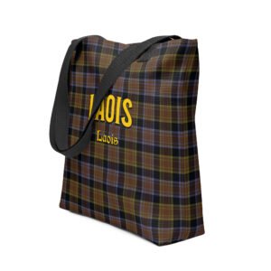 Laois tartan tote bag