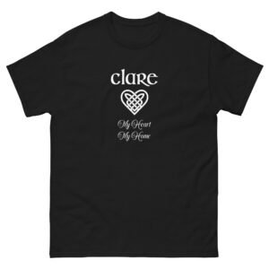 Clare my heart my home celtic unisex t-shirt