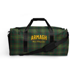 Armagh tartan duffle bag
