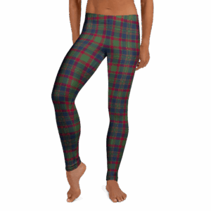 Cork tartan women's leggings