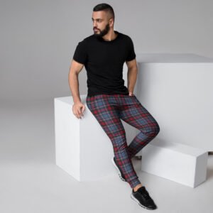 Louth tartan men's joggers