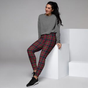 Clare tartan women's joggers