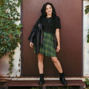 Armagh tartan skater skirt