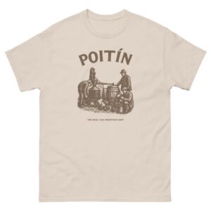 Poitín natural unisex t-shirt