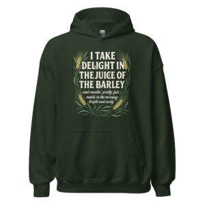 I take delight unisex hoodie