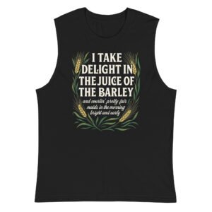I take delight unisex muscle shirt