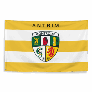 Antrim GAA flag striped