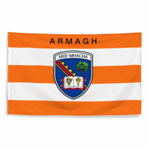 Armagh GAA flag striped