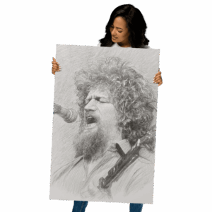 Luke Kelly drawing poster – ultra premium luster paper
