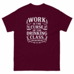 unisex-classic-tee-maroon-front-68baeca26c5fa