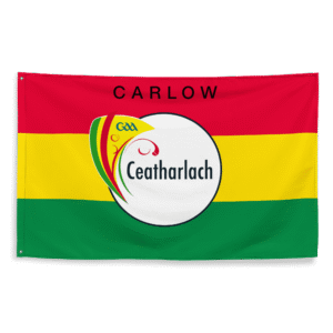 Carlow GAA flag striped