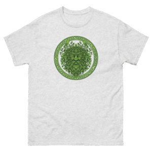 Green man celtic unisex t-shirt