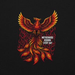 Motherhood reborn phoenix unisex hoodie
