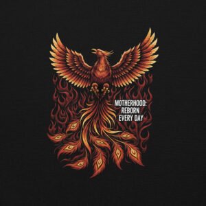 Motherhood reborn phoenix unisex hoodie